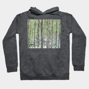 Forest Abstract Hoodie